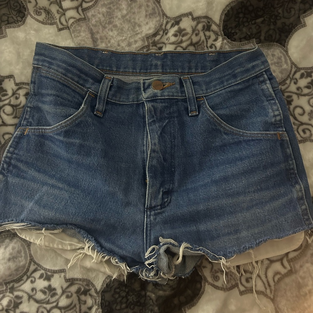 Wrangler Denim Blue Women's Shorts 29x30